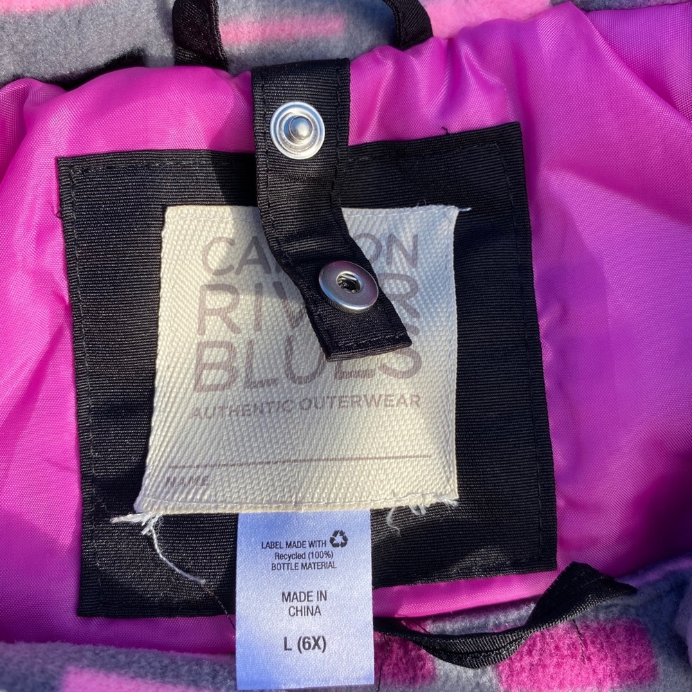 Canyon River Blues Winter Jacket - Kids - Picture 7 of 8